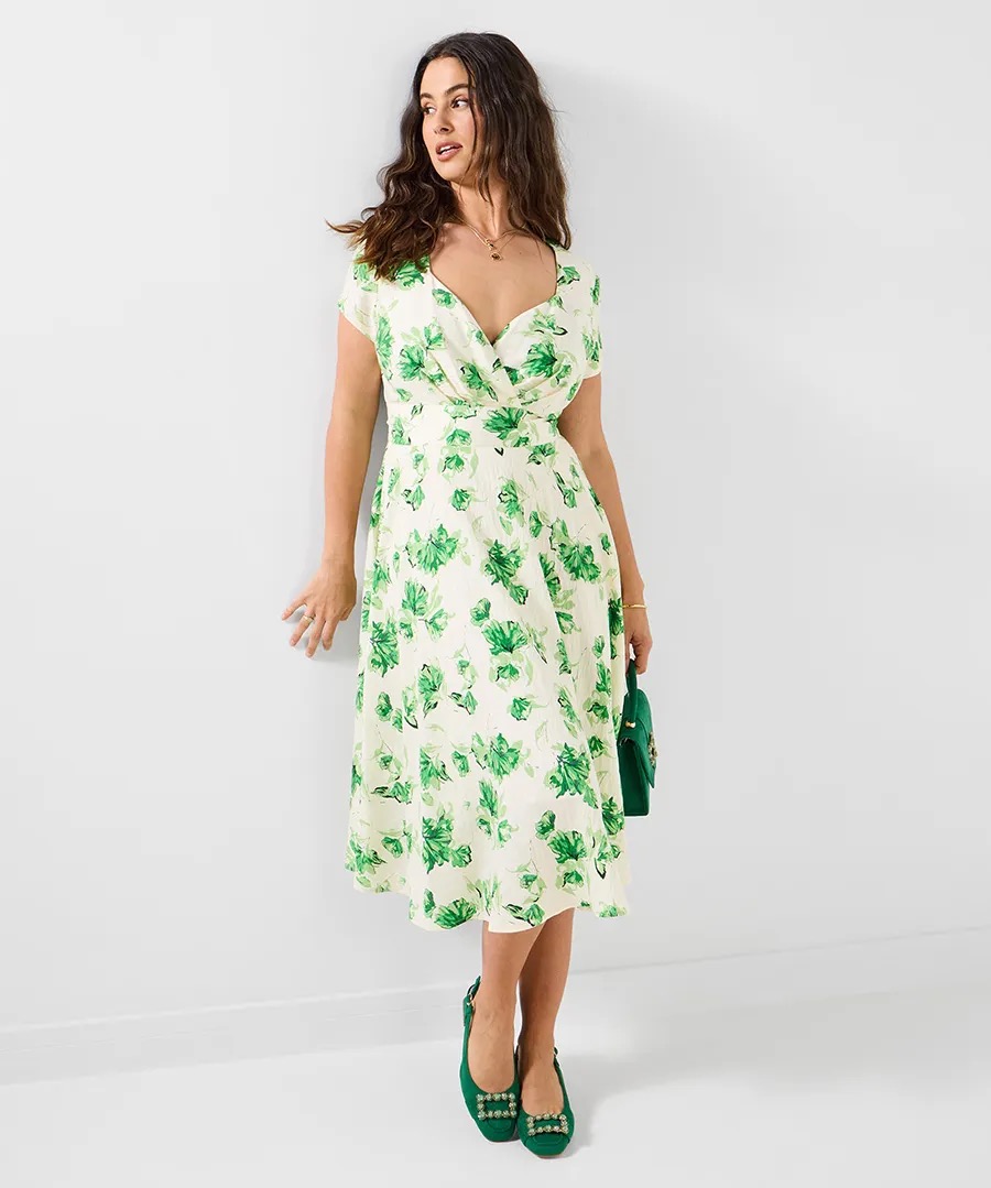 Day At The Races Floral Dress - Image 4