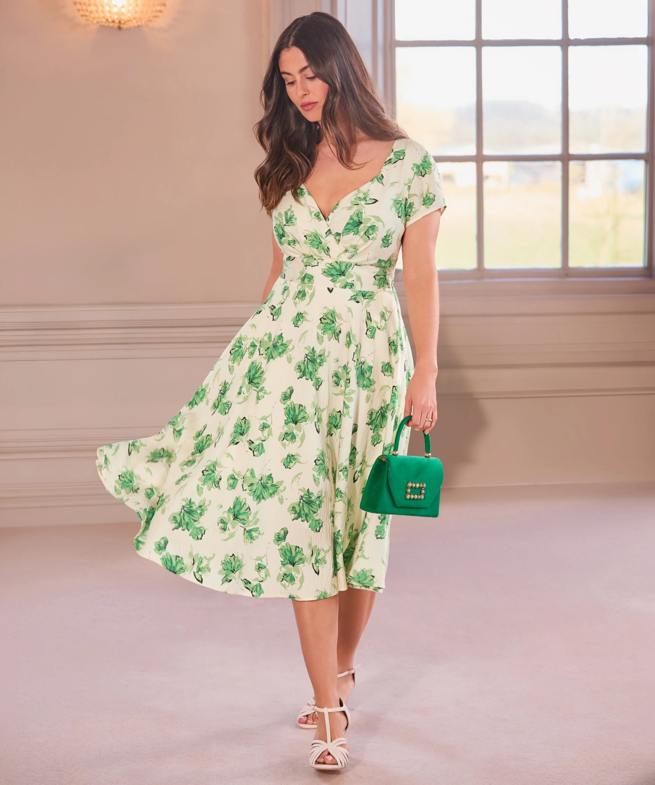 Day At The Races Floral Dress